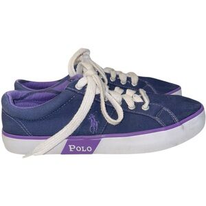 Polo Women’s Gillian Blue - Purple Canvas Sneakers